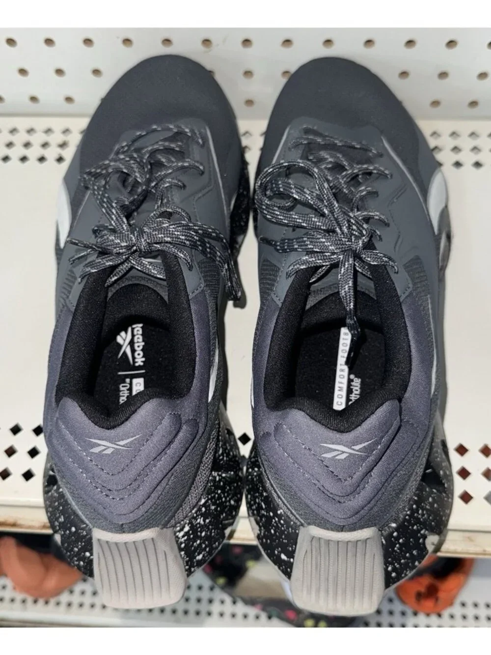 Reebok Zig Dynamica 4 Adventure Mens Athletic Running Shoes Size 11 Gray Black